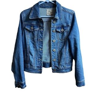 Love Culture Denim Jean Jacket Size Small